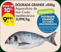 Pingo Doce Aquacultura - dourada grande +800g promoção