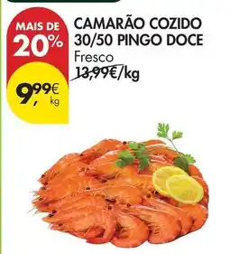 Pingo Doce Pingo doce - camarão cozido promoção