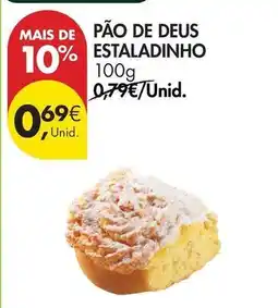 Pingo Doce Pão de deus estaladinho promoção