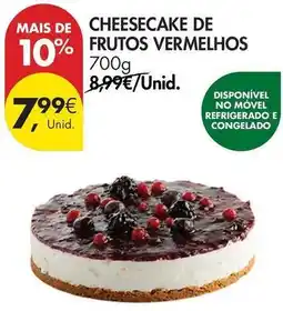 Pingo Doce Cheesecake de frutos vermelhos promoção