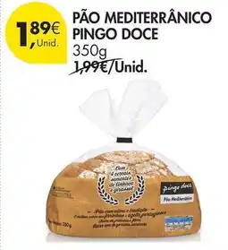Pingo Doce Pingo doce - pão mediterránico promoção