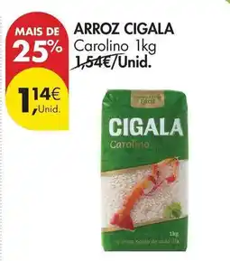 Pingo Doce Cigala - arroz promoção