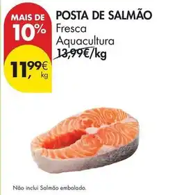 Pingo Doce Aquacultura - posta de salmão promoção