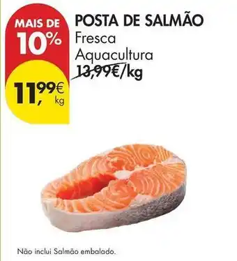 Pingo Doce Aquacultura - posta de salmão promoção