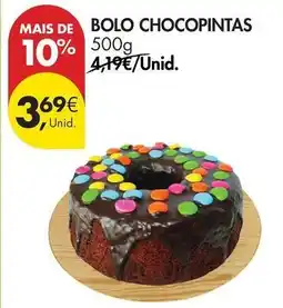 Pingo Doce Bolo chocopintas promoção