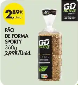 Pingo Doce Forma+ - pão de forma promoção