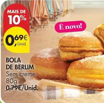 Pingo Doce Bola de berlin promoção