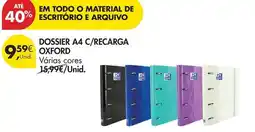 Pingo Doce Oxford - dossier a4 c/recarga promoção