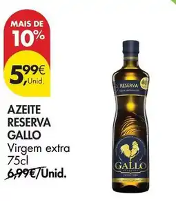 Pingo Doce Gallo - azeite reserva promoção
