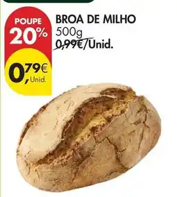 Pingo Doce Broa de milho promoção