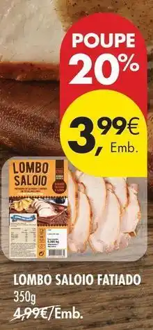 Pingo Doce Saloio - lombo fatiado promoção