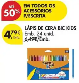 Pingo Doce Bic - lápis de cera promoção