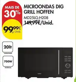 Pingo Doce Hoffen - microondas dig grill promoção