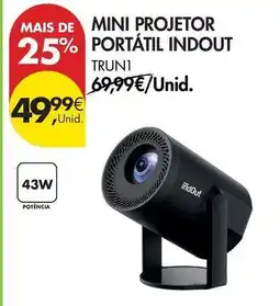 Pingo Doce Mini - projetor portátil promoção