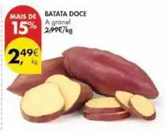 Pingo Doce A+ - batata doce promoção