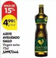 Pingo Doce Gallo - azeite aveludado promoção