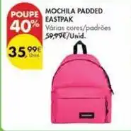 Pingo Doce Eastpak - mochila padded promoção