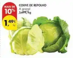 Pingo Doce A+ - couve de repolho promoção