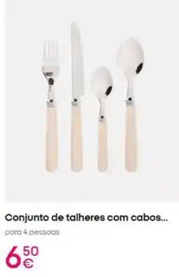 Pepco com - conjunto de talheres com cabos promoção