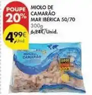 Pingo Doce Mar ibérica - miolo de camarão promoção