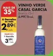 Pingo Doce Casal garcia - vinho verde promoção