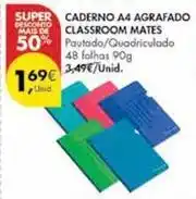 Pingo Doce Caderno a4 agrafado promoção