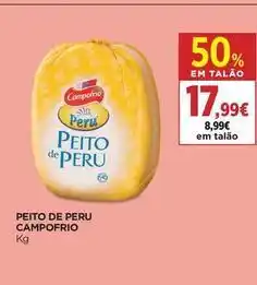 El Corte Inglés Campofrio - peito de peru promoção