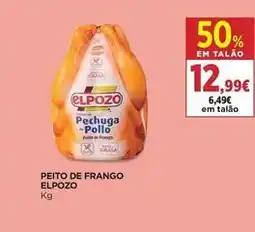 El Corte Inglés Elpozo - peito de frango promoção