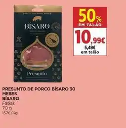 El Corte Inglés Bisaro - presunto de porco 30 meses promoção