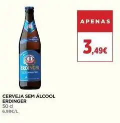 El Corte Inglés Erdinger - cerveja sem alcool promoção