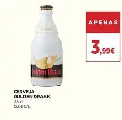 El Corte Inglés Gulden draak - cerveja promoção