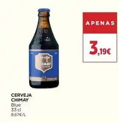 El Corte Inglés Chimay - cerveja promoção