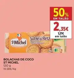 El Corte Inglés St michel - bolachas de coco promoção