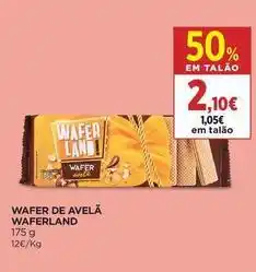 El Corte Inglés Waferland - wafer de avela promoção