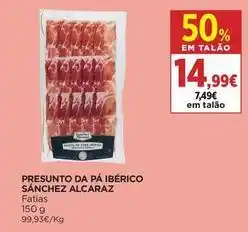 El Corte Inglés Sanchez alcaraz - presunto da pa iberico promoção