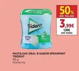 El Corte Inglés Trident - pastilhas oral b sabor spearmint promoção