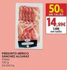 El Corte Inglés Sanchez alcaraz - presunto iberico promoção