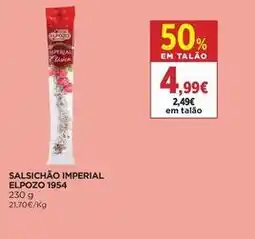 El Corte Inglés Elpozo - salsichao imperial 1954 promoção