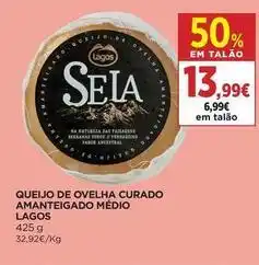 El Corte Inglés Lagos - queijo de ovleha curado amanteigado promoção
