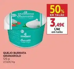 El Corte Inglés Granarolo - queijo burrata promoção
