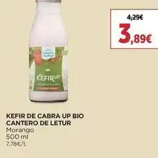 El Corte Inglés Cantero de letur - kefir de cabra up bio promoção