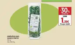 El Corte Inglés Vasco pinto - oregaos bio promoção