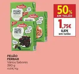 El Corte Inglés Ferbar - feijão promoção