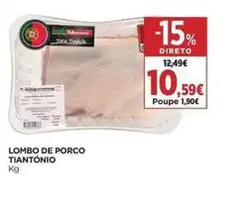 El Corte Inglés Tiantónio - lombo de porco promoção