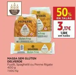 El Corte Inglés Delverde - massa sem glúten promoção