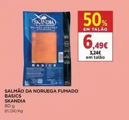 El Corte Inglés Skandia - salmão da noruega fumado basics promoção