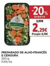 El Corte Inglés Vitacress - preparado de alho frances e cenoura promoção