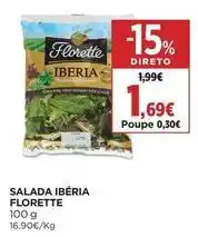 El Corte Inglés Florette - salada iberia promoção