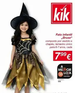 ALDI Fato infantil bruxa kik promoção