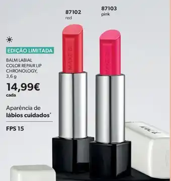 O Boticário Balm labial color repair lip chronology promoção